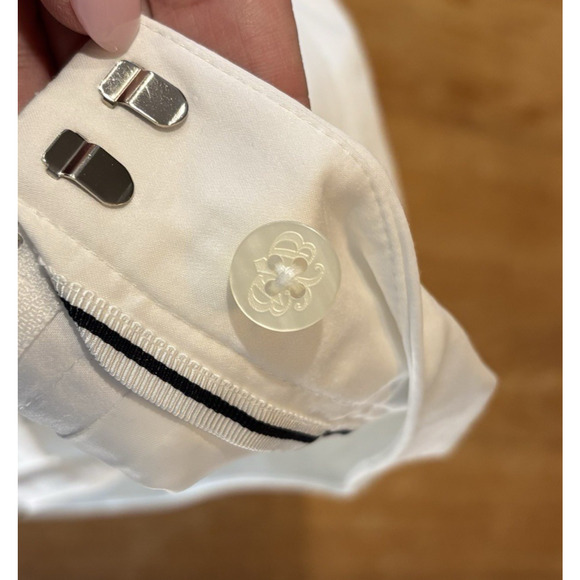 Brooks Brothers Bermuda Shorts Women 10 Country Club White Tennis Prep Lined 9in - Picture 15 of 16